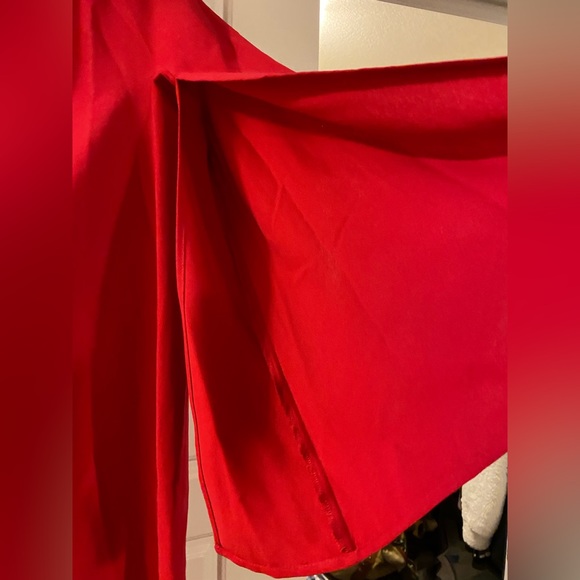 ZARA SIZE S FUCHSIA PINK SHORT
DRESS LONG SLIT SLEEVES - Picture 6 of 6